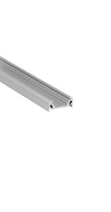 LED profiel met afdekking 24 mm x 9 mm - 210ALU