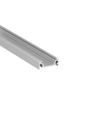 LED profiel met afdekking 24 mm x 9 mm - 210ALU
