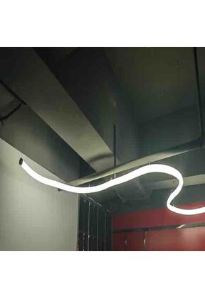 Montageklem met 150cm kabel voor plafondmontage Neon Flex 30mm