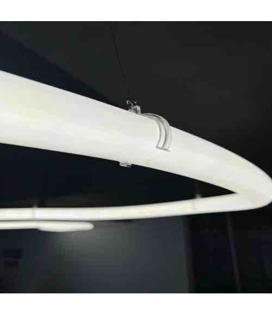 360 graden 30mm Neon Flex LED strip 48 volt 3000 kelvin warm wit 20W 1300LM IP65 – 10 meter