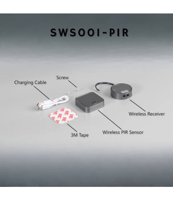 Draadloze bewegingssensor LED - SWS001-PIR