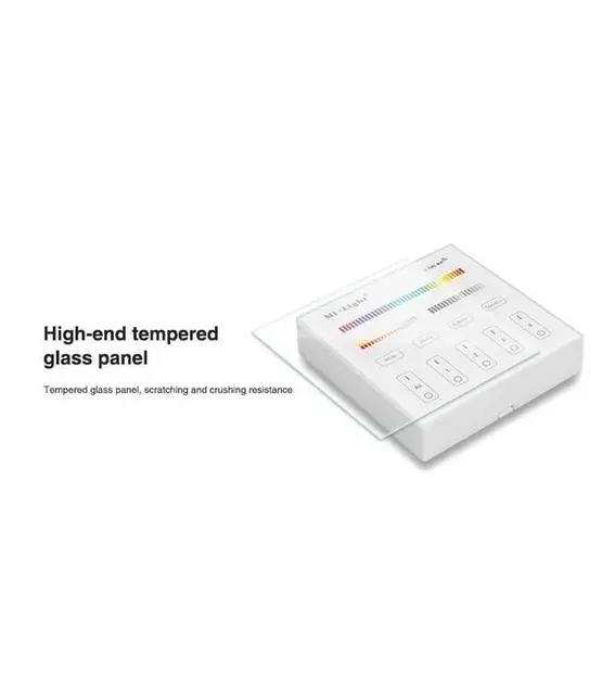 LED wanddimmer Wit B4 Miboxer - Draadloos 4 zone (RGB+CCT)