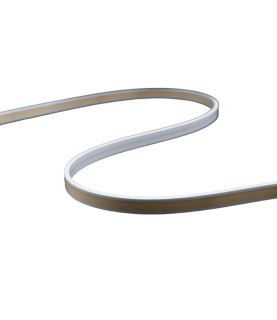 Waterdichte COB LED strip 12 volt 2700K extra warm wit 9W 1020LM 480LED p/m IP68 - 5 meter