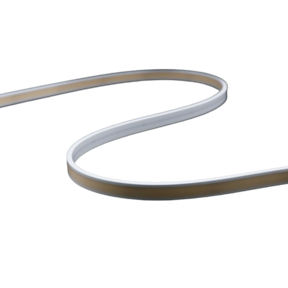 Waterdichte COB LED strip 2700K extra warm wit 9W 1020LM 480LED p/m 24VDC IP68 - 5 meter