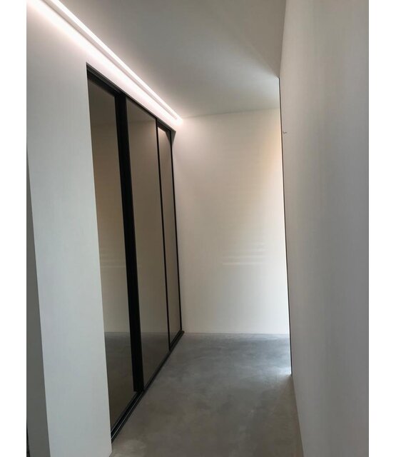 XL LED inbouw profiel met klikafdekking 36,79mm x 11,69mm - XL05ALU