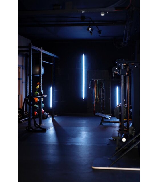 Wit LED profiel met half ronde afdekking 16,80mm x 16,80mm - 05.2WIT