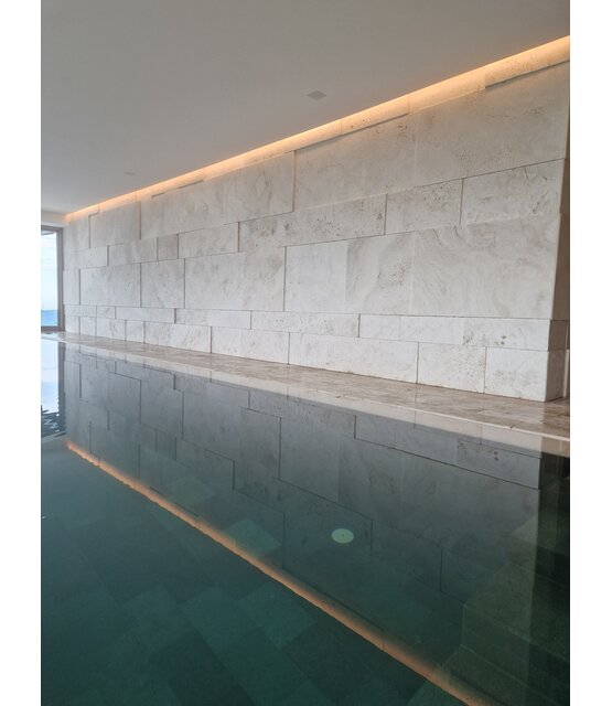 PRO LED strip warm wit 13W 1100LM 240LED p/m 48VDC IP68 3000K CRI95 - 20 meter