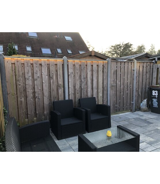 Waterdicht LED profiel 2 meter 15 mm x 19,02 mm - 18.1WIT.H20