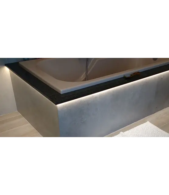 Waterdichte LED strip COB Natuurlijk Wit 4000K - 9W IP68 - 5 meter - 480 LED's p/m 24V