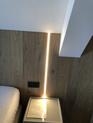 Zwart LED profiel met klikafdekking - 16,8mm x 13,01mm - 02ZWART