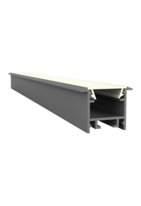 LED inbouw profiel inclusief klikafdekking 15mm x 15.69mm - 303ALU