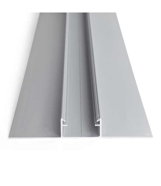 LED gipsplaat profiel met opaal klikafdekking 78 mm x 14,09 mm GIPS400