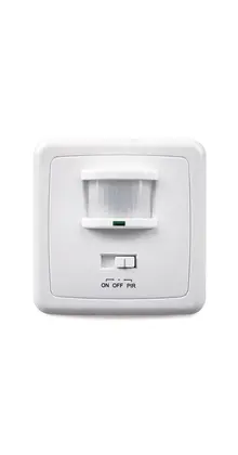 Instelbare LED PIR bewegingssensor - wit - Max 300 watt - LX01