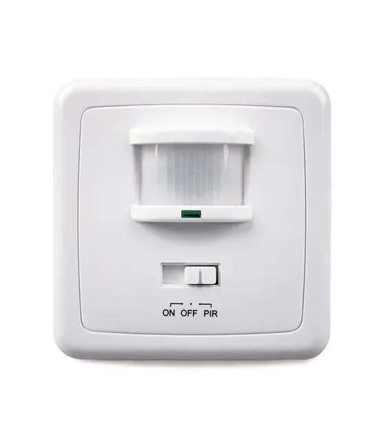 Instelbare LED PIR bewegingssensor - wit - Max 300 watt - LX01