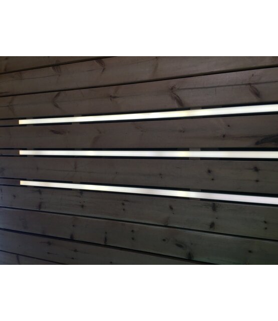 LED profiel met afdekking 2 meter - 16mm x 16mm - 402ALU