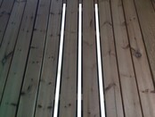 LED profiel met afdekking 2 meter - 16mm x 16mm - 402ALU