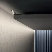 LED profiel gipsplaat plafond inclusief opaal klikafdekking 35.20 mm x 28,60 mm - PLAFOND12DOWN