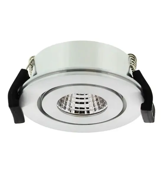 LED Inbouwspot RVS – warm wit 3000k 2.1w - Lumiko Venice XPG