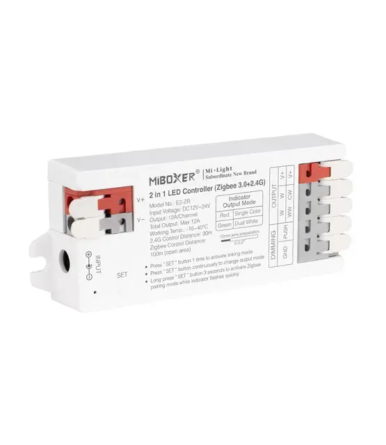 Professionele Zigbee + 2,4ghz 2 in 1 LED controller E2-ZR