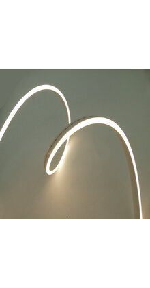 Neon Flex LED strip 24 volt 3000 kelvin warm wit 9,6W 1000LM 6 x 12mm IP67 – 5 meter