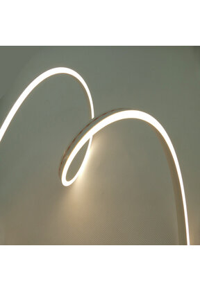 Neon Flex LED strip 24 volt 3000 kelvin warm wit 9,6W 1000LM 6 x 12mm IP67 – 5 meter