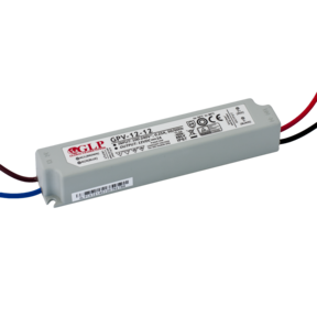 LED voeding 12 watt 12 volt 1 Ampère - IP67 waterdicht - GLP GPV-12-12