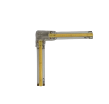 COB LED Strip - 90 graden transparante hoek connector 2700K8mm COB - IP20