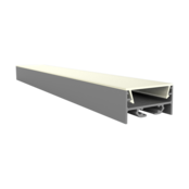 LED profiel inclusief opaal klikafdekking 30 mm x 15 mm - XL304ALU