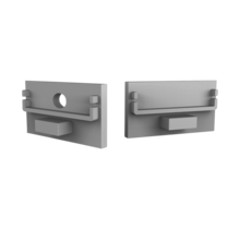 Eindkap zonder kabeldoorvoer - XL304ALU