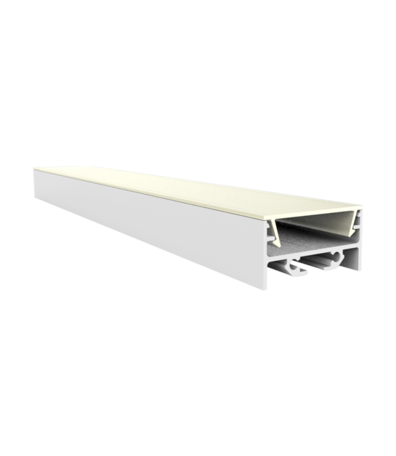 Wit LED profiel inclusief opaal klikafdekking 30 mm x 15 mm - XL304WIT