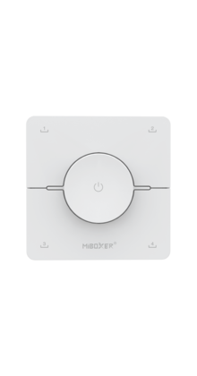 Dual white wanddimmer - Draadloos - Miboxer K0-WIT