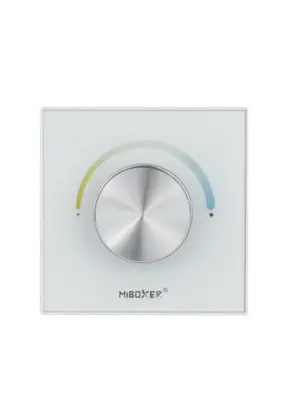 Inbouw LED wanddimmer - Draadloos en bedraad - Miboxer P0 wandpaneel