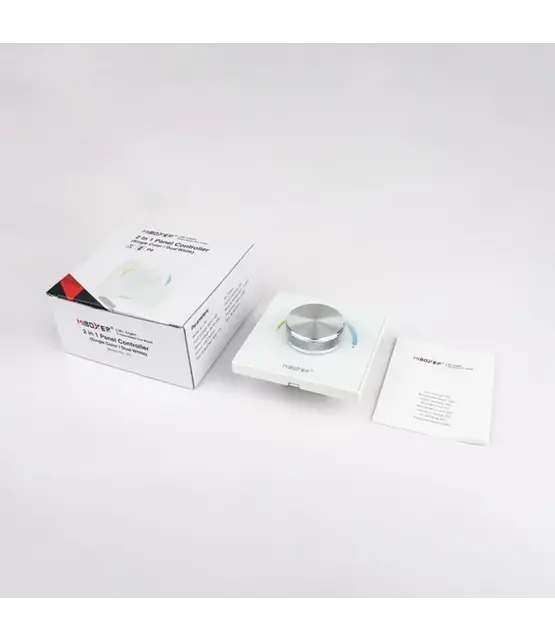 Inbouw LED wanddimmer - Draadloos en bedraad - Miboxer P0 wandpaneel