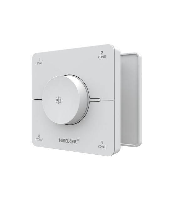 Dual white wanddimmer - Draadloos - Miboxer K0S-WIT