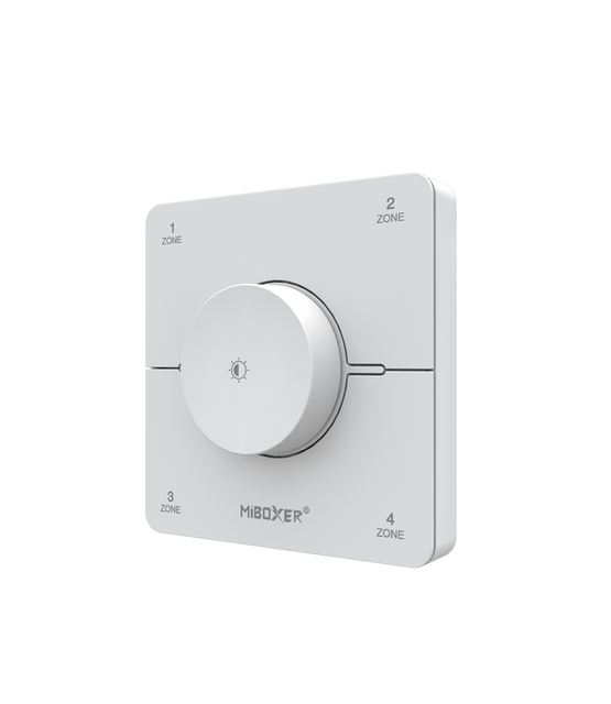 Dual white wanddimmer - Draadloos - Miboxer K0S-WIT