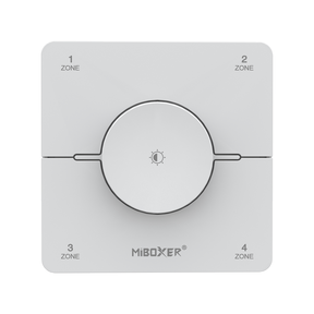 Dual white wanddimmer - Draadloos - Miboxer K0S-WIT