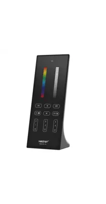 Design LED afstandsbediening tafelmodel + Zwarte wandhouder voor ieder type LED – 3 zones – Miboxer Y3