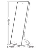 Design LED afstandsbediening tafelmodel + Zwarte wandhouder voor ieder type LED – 3 zones – Miboxer Y3