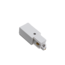 Powergear LED trackrail 1 fase 1-FASE rail voeding - wit - rechts