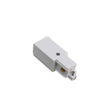 1-FASE rail voeding - wit - links