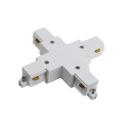 1-FASE rail X connector - wit
