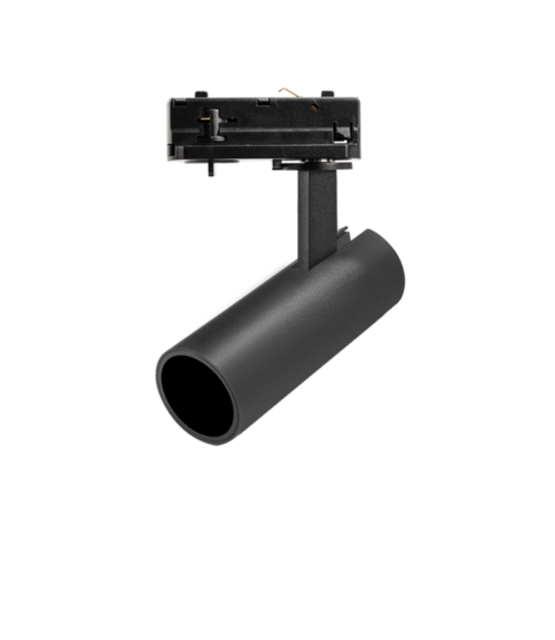 LED trackspot 1-FASE RAIL zwart - ELEGANTE