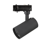 LED trackspot 1-FASE RAIL zwart - EMETEORA-S 1-FASE