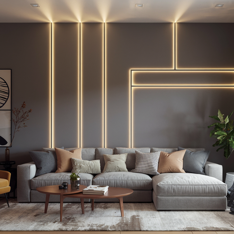 Hoeveel LED strips heb ik nodig voor de woonkamer