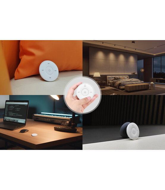 Mini LED afstandsbediening - Draadloos - Miboxer K2S WIT