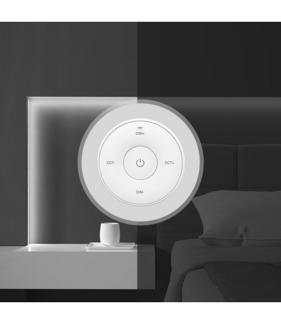 Mini LED afstandsbediening - Draadloos - Miboxer K2S WIT