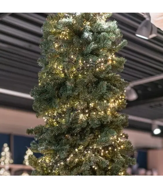 Cluster Kerstverlichting - extra warm wit - 30 meter – 1500 LED