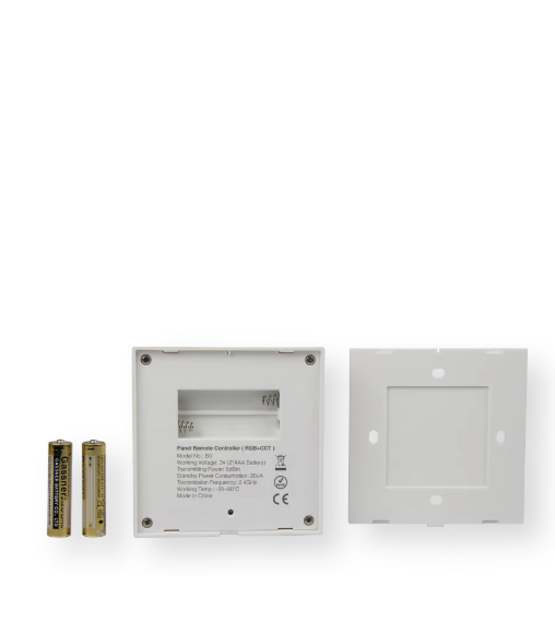 LED wanddimmer draadloos RGB/RGBW/RGBWW/RGBCCT - Wit B0 Miboxer