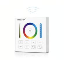 LED wanddimmer draadloos RGB/RGBW/RGBWW/RGBCCT - Wit B0 Miboxer