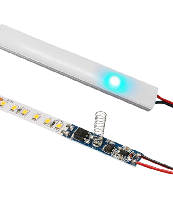 Mini Touch Dimmer voor LED profielen 12-24V 8A - STD007